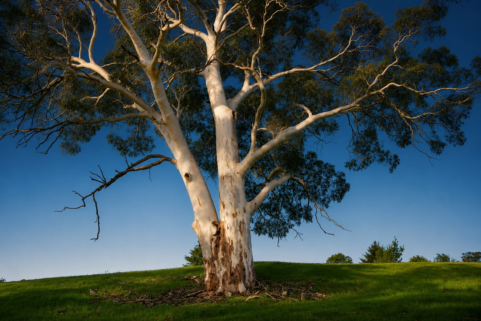 Eucalypt above the Central Victorian Highlands